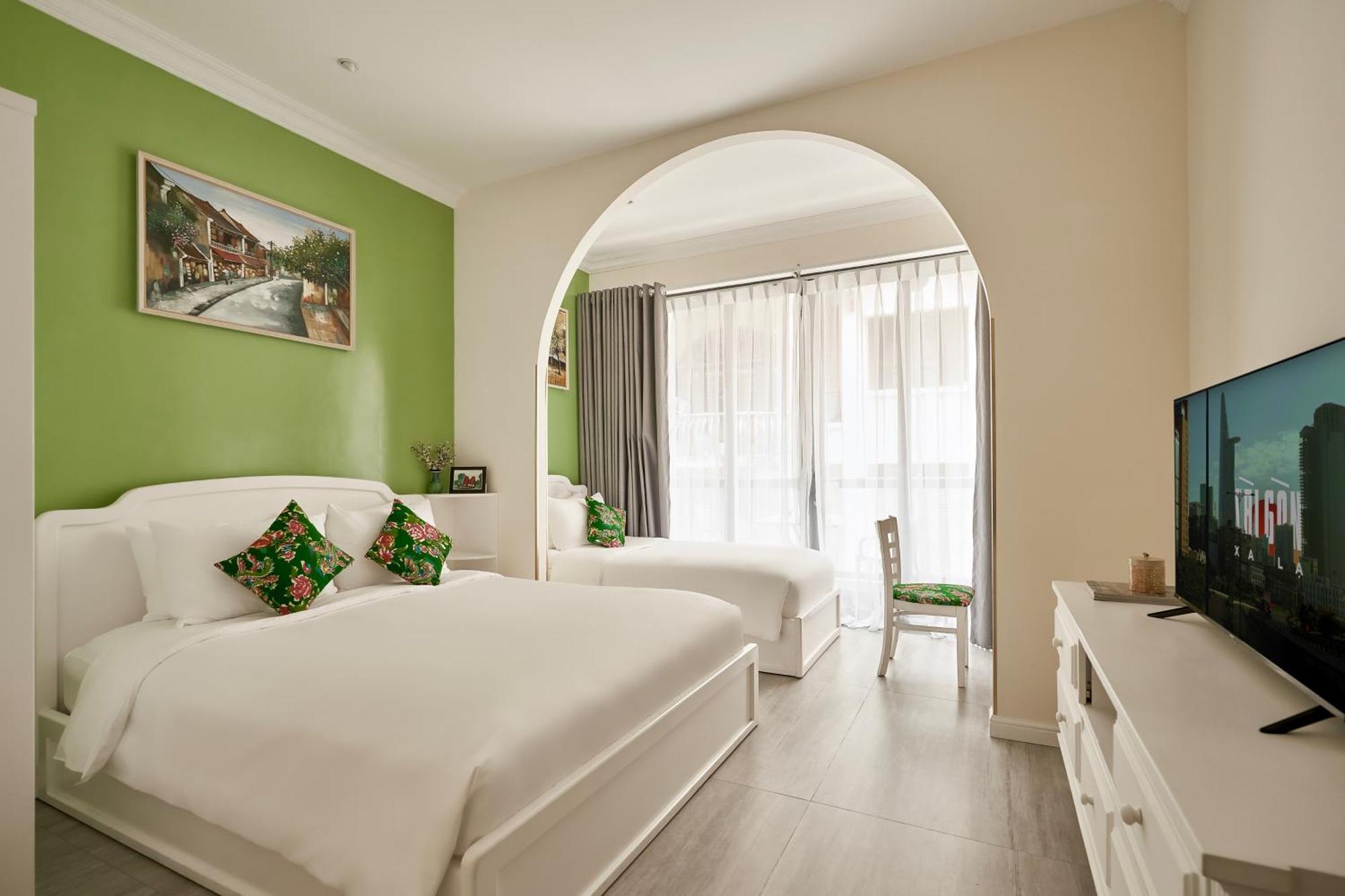 Bed and Breakfast Chez Mimosa Хошимин Экстерьер фото